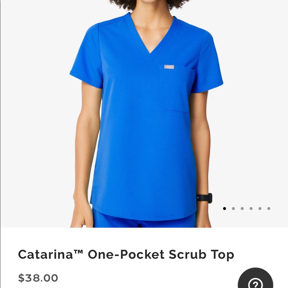 FIGS Royal Blue Set Small NWT